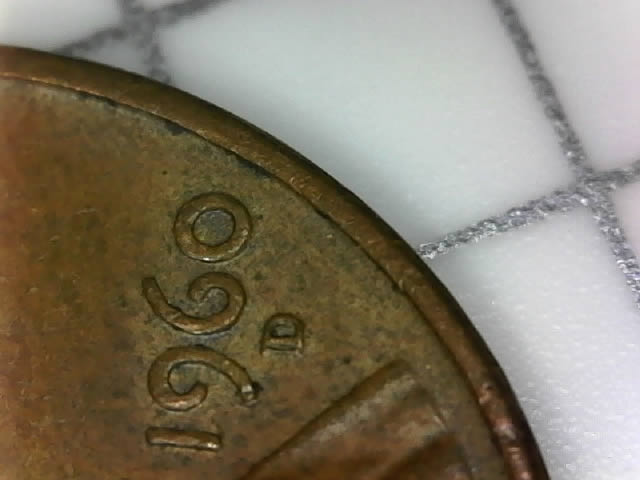 1960-D-Lincoln-Cent---Mint-Mark-Error-On-D?