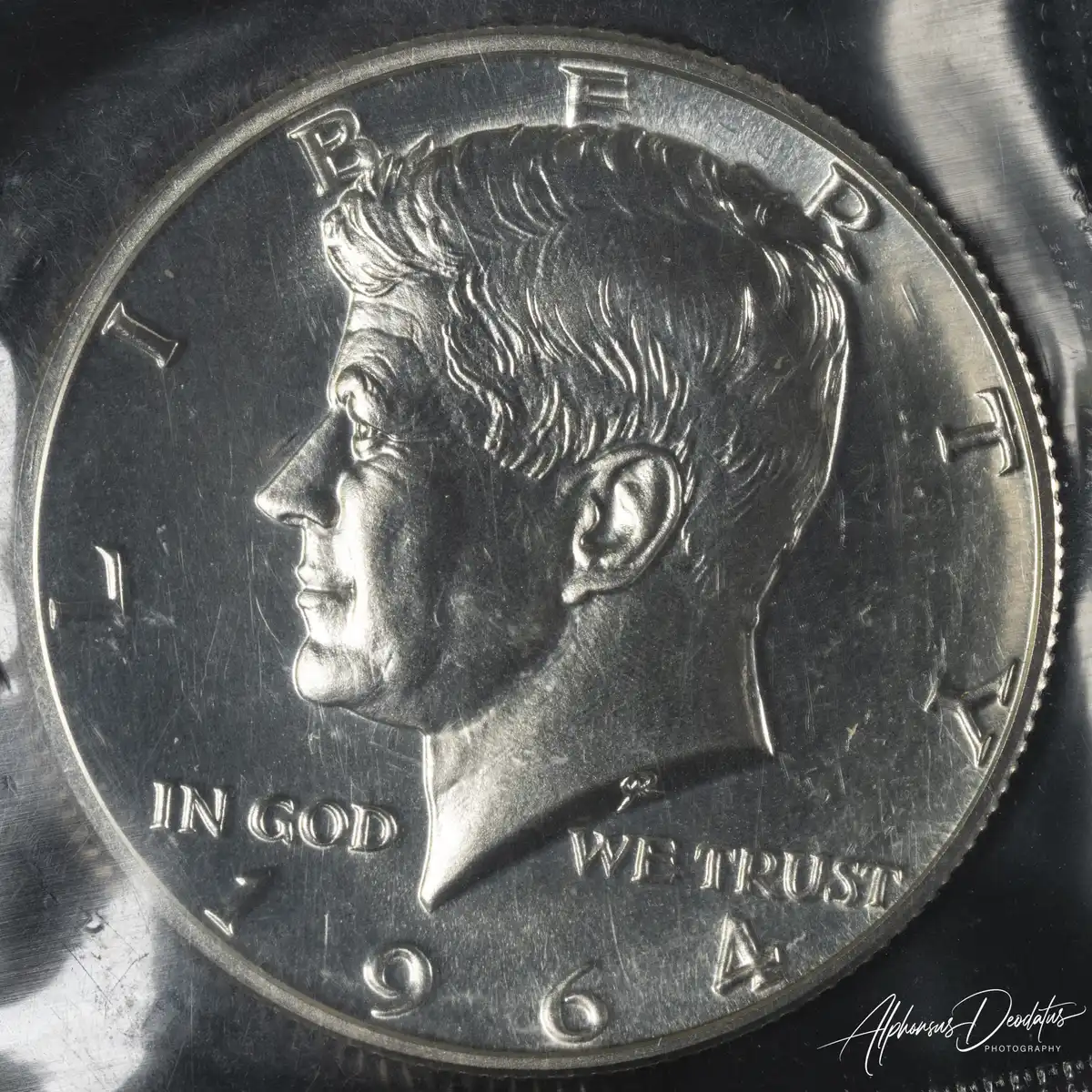 1964-Proof-Kennedy-Half---Accented-Hair?
