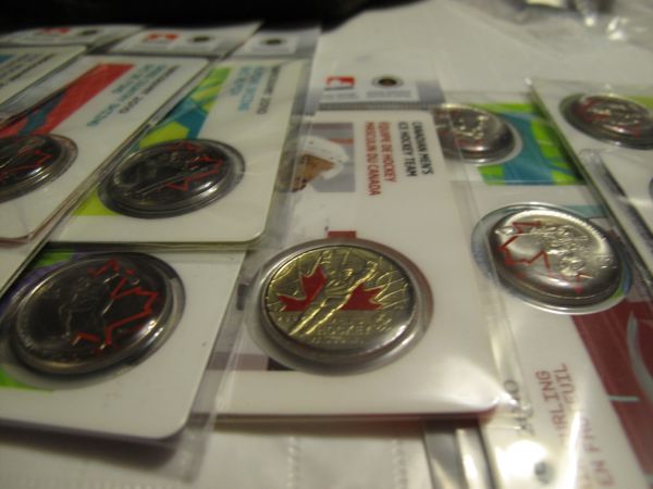 Yellowing-On-Vancouver-2010-Petro-Coin-Card-Men's-Ice-Hockey