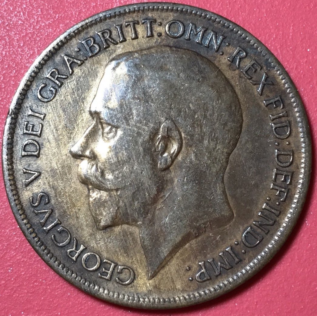 Is-This-1921-Penny-From-Great-Britain-Cleaned?