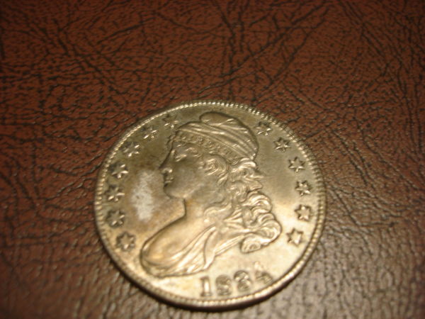 1834-Bust-Half