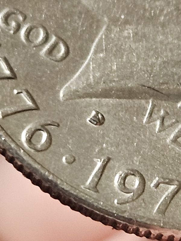 1976-D-Bicentennial-Half-Something-Weird-Going-On-W/-The-MM