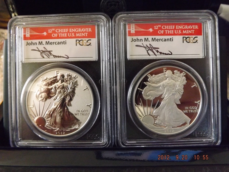 69-Grade-2012-Sae-2-Pc-Proof-Sets-Free-Shipping-Silvertowne