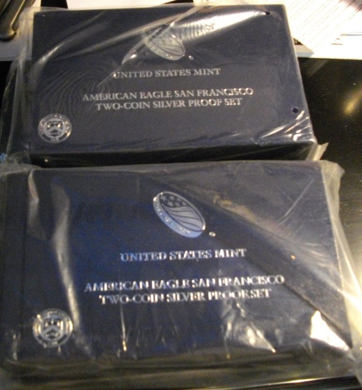 New-Silver-Eagle-SF-Mint-Two-Coin-Set