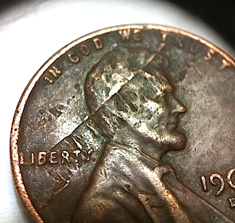 1961-D-LMC---Struck-Through,-Lam.-Error-Or-PMD?