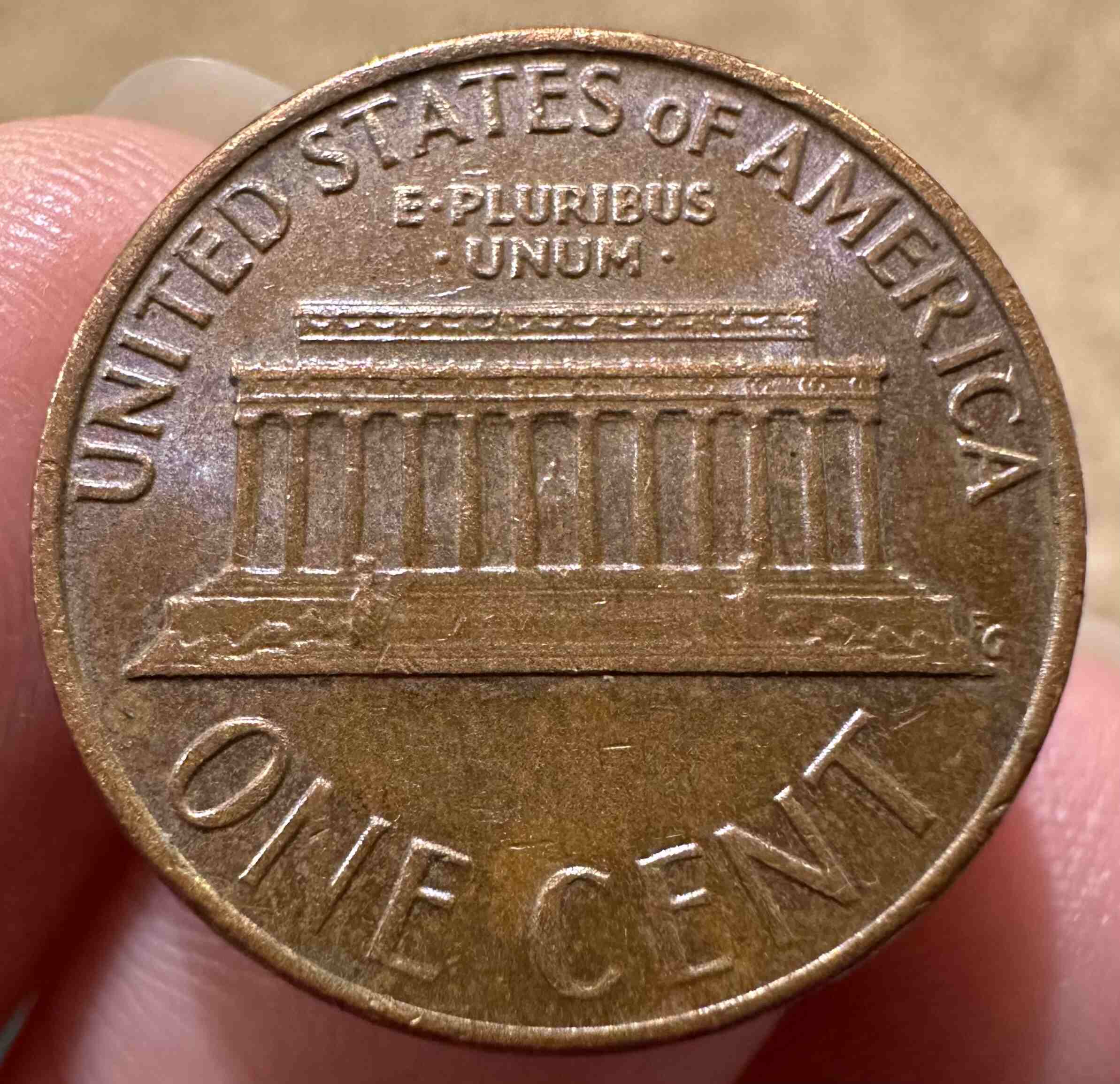 1974-P-Lincoln-Penny---Ear-Doubling-Unsure-What-Type