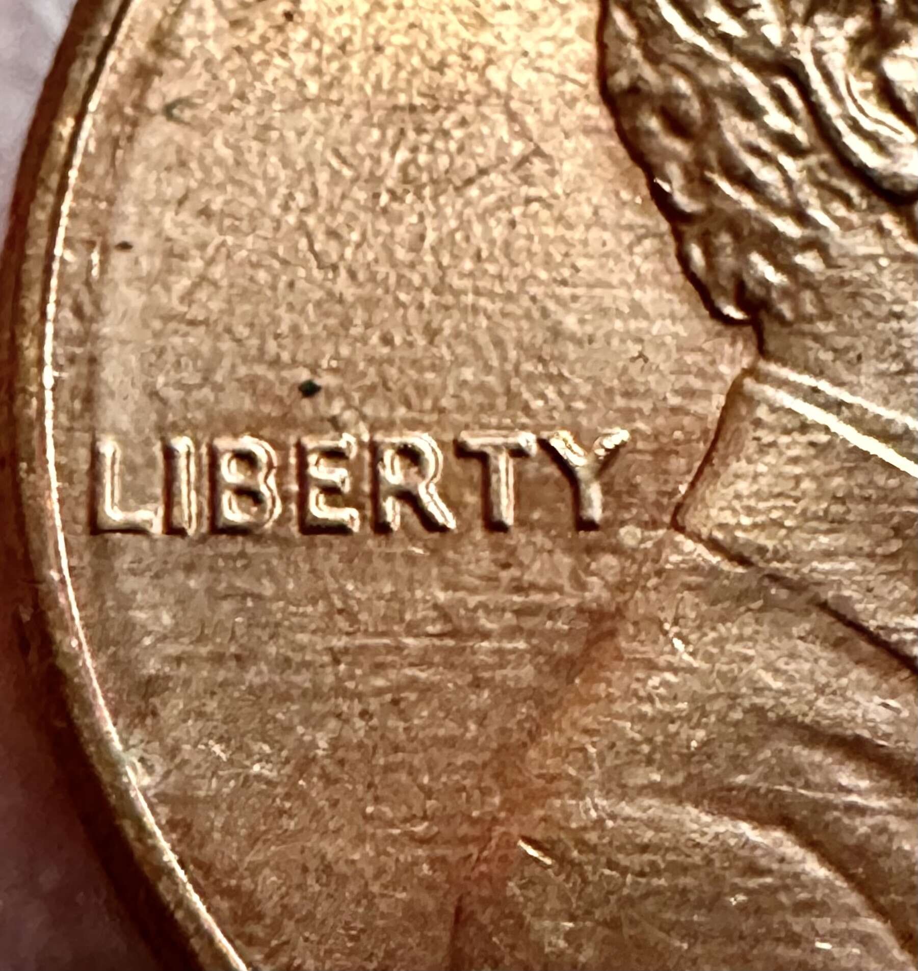 1989-P-Lincoln-Penny-~-Ridge-Ring,-Obv+rev-Die-Scratches,-REV-Die-Crack,-DDO?