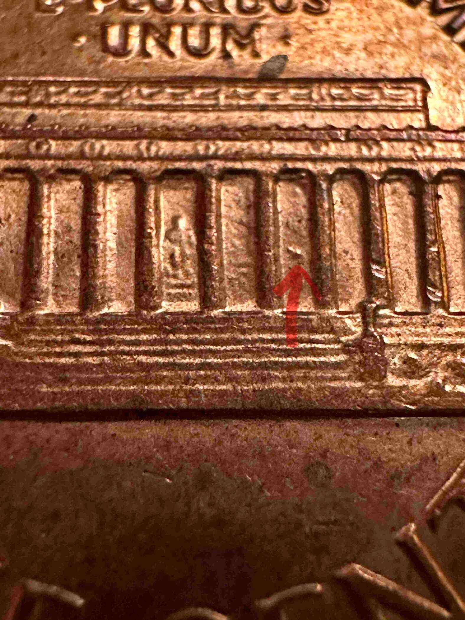 1983-P-Lincoln-Penny-~-Skinny-OBV-