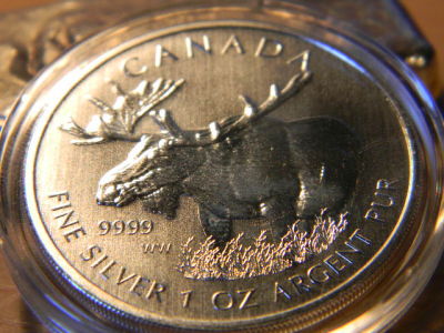 New-Silver-5oz-Bar-And-Wildlife-1oz-Coins/-50oz-Total!