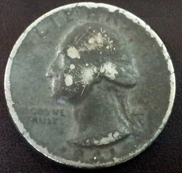 1941-Washington-Quareter---Counterfiet-Or-Damaged?