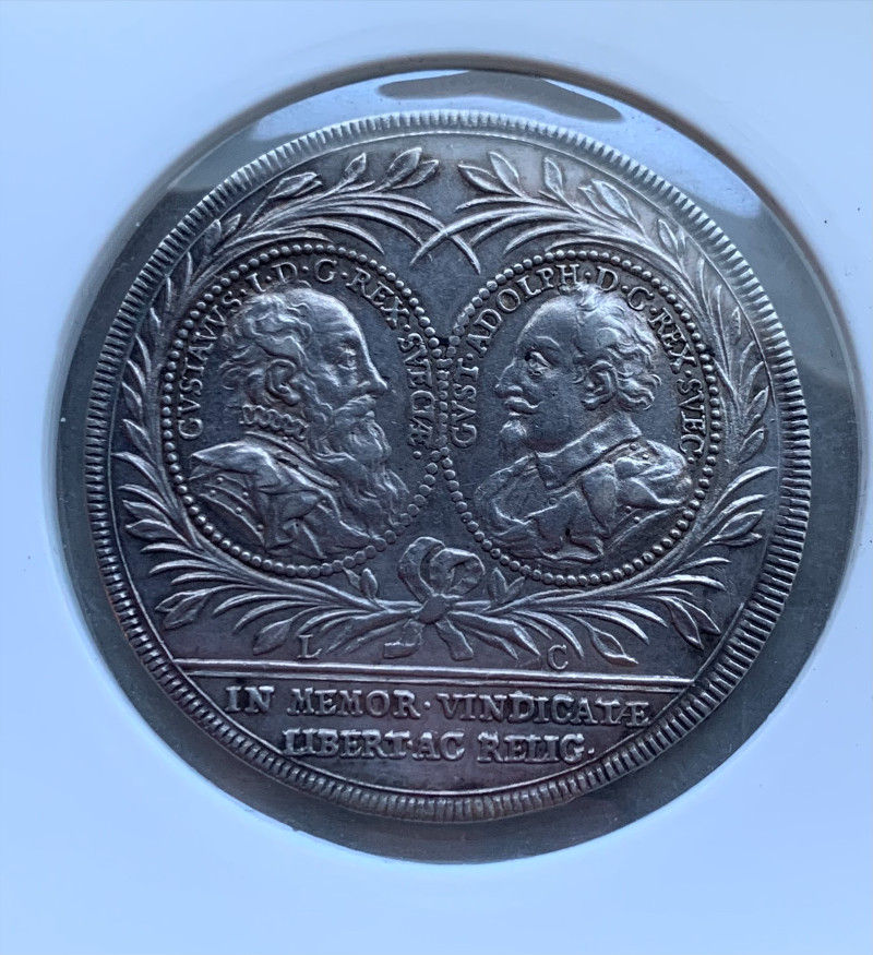 Old-Swedish-Coin,-Fridericvs-D.g.-Rex.-Need-ID-And-Grade-If-Possible.-Thanks-1721-Sweden-Riksdaler