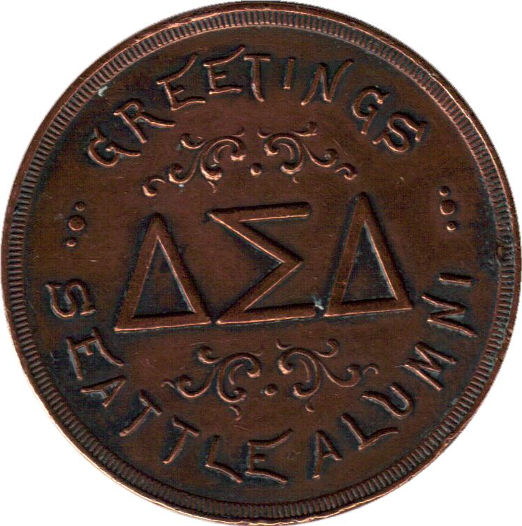 Trade-Tokens?-Id:-Mid-19th-Century-Foster&-Parry-Token-And-Dentist-Souvenir-From-1909-Expo