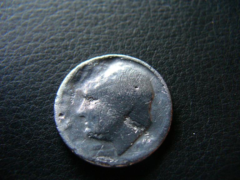 19?-Roosevelt-Dime/Lead-Or-Silver?