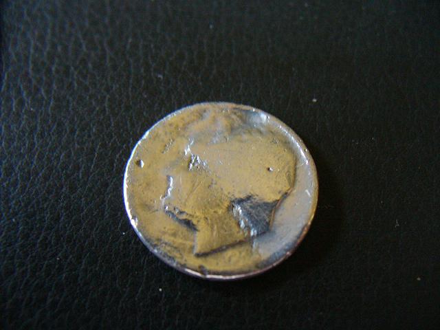 19?-Roosevelt-Dime/Lead-Or-Silver?