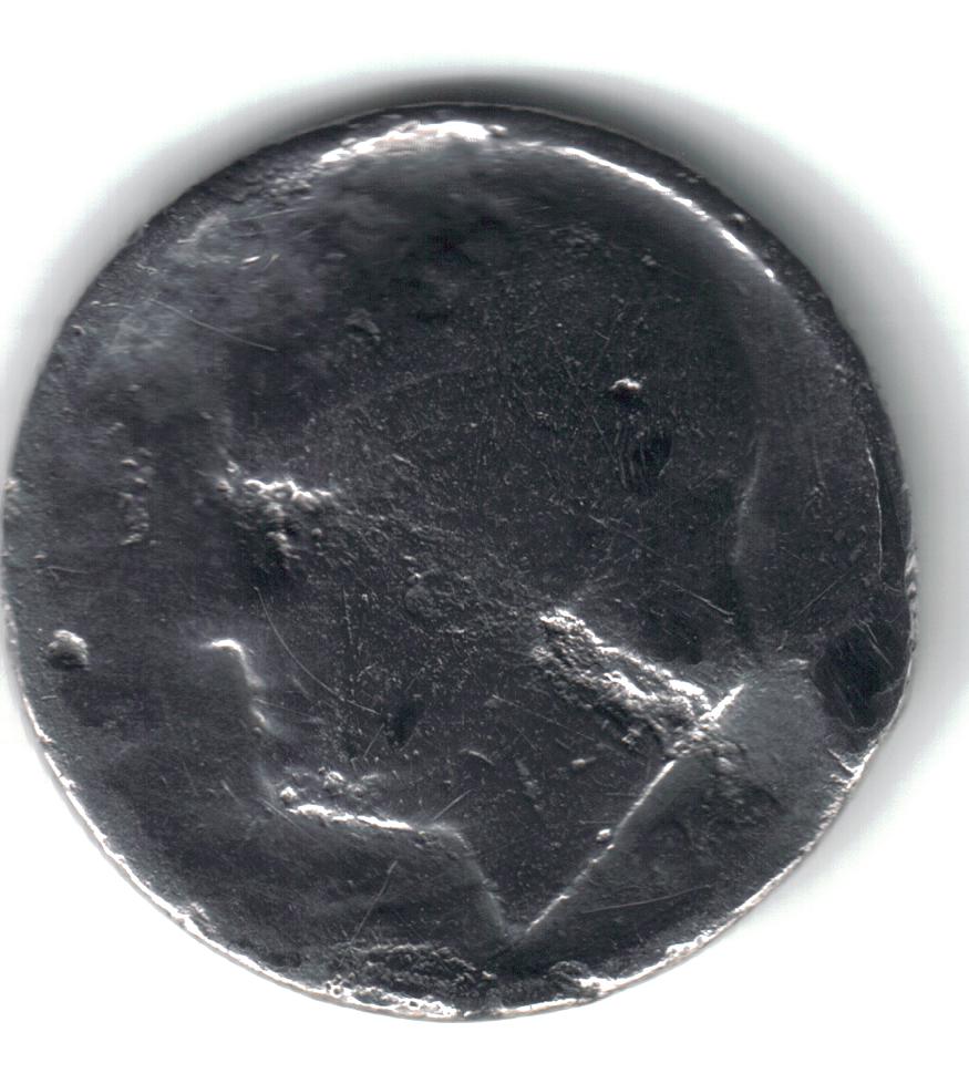19?-Roosevelt-Dime/Lead-Or-Silver?