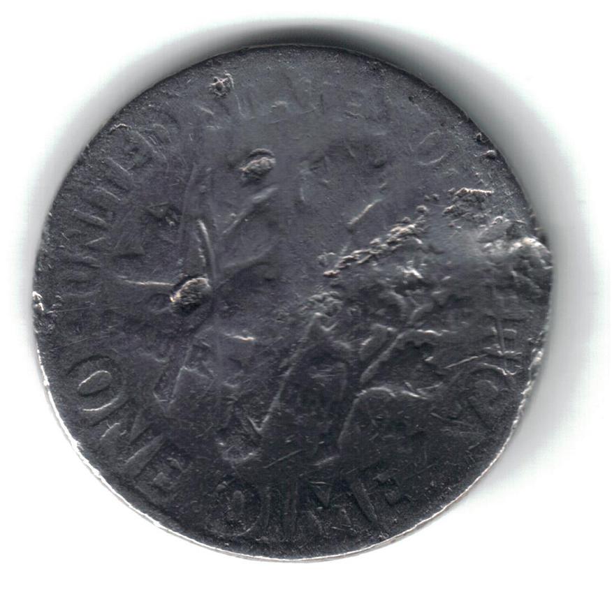 19?-Roosevelt-Dime/Lead-Or-Silver?