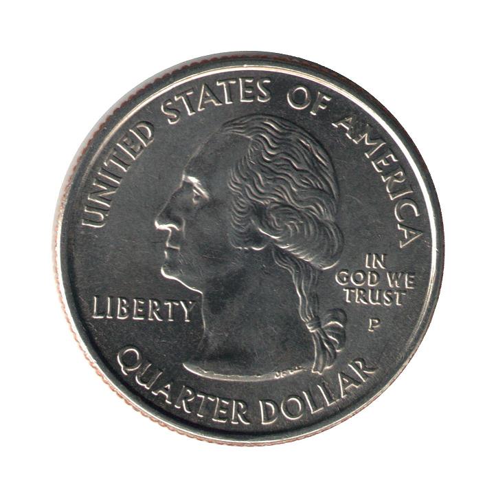 2000--S.c.-Quarter-With-3-Die-Cracks