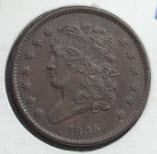 1835-Half-Cent