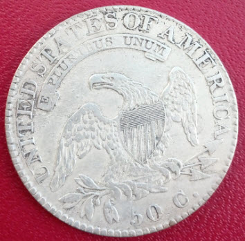 1822-Bust-Half