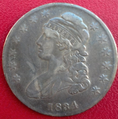 1834-Bust-Half