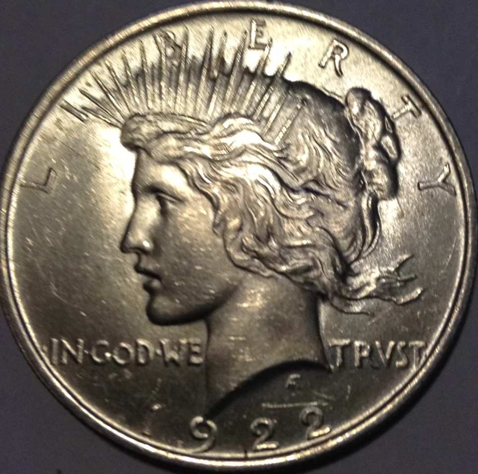 Small-Collection-Of-Morgan/Peace-Dollars-For-Grading.