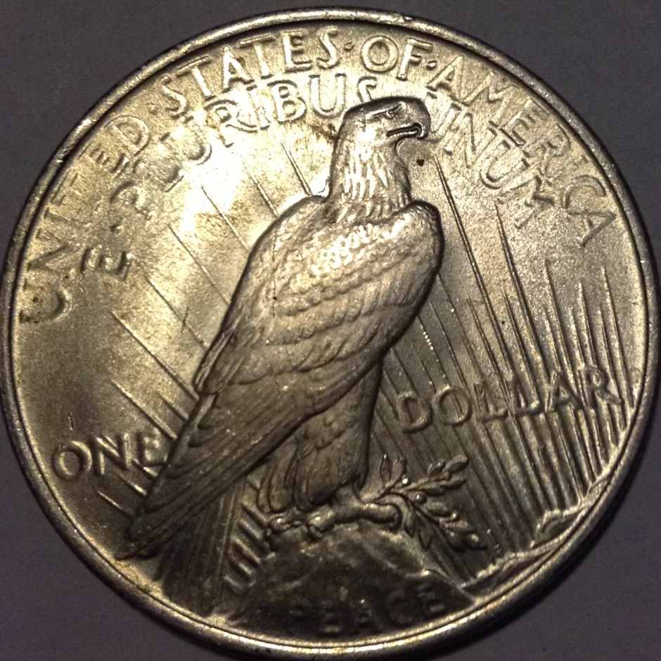 Small-Collection-Of-Morgan/Peace-Dollars-For-Grading.