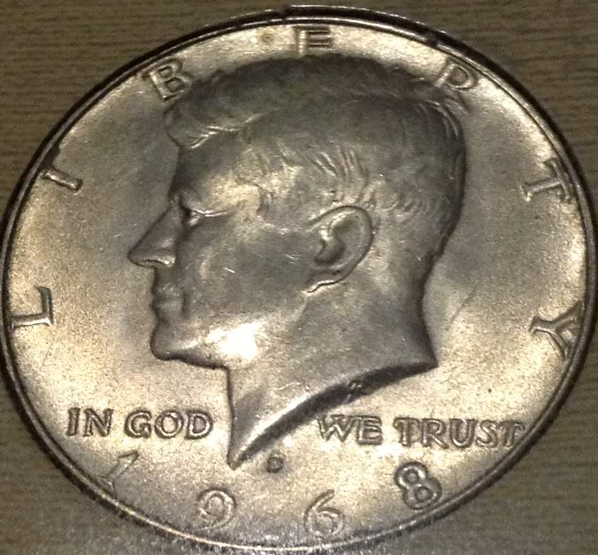 1909-VDB-Cent-And-'68-Kennedy-D--Silver-Clad