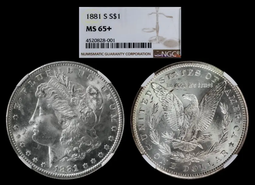 Counterfeit-Detection:-1881-S-Morgan-Dollar