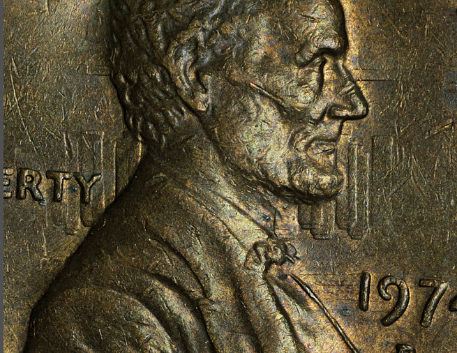 1974-D-1c-Atypical-Clashed-Dies-Double