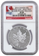 2016-Silver-Maple-Leaf-With-Howling-Wolf-Privy