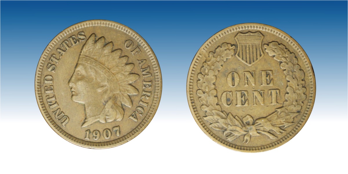 1907-Indian-Head-Cent-For-Grading