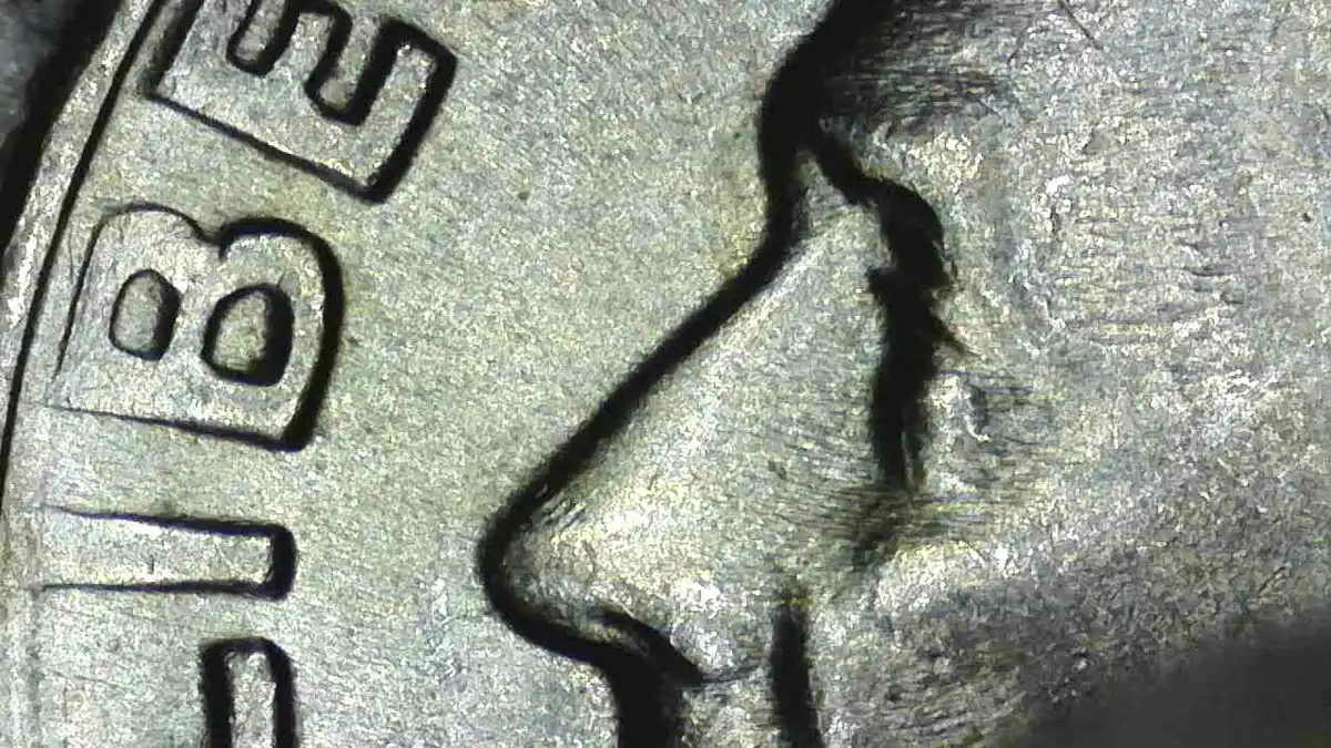 1974-Roosevelt-Dime---Broadstrike-Or-Different-Error?