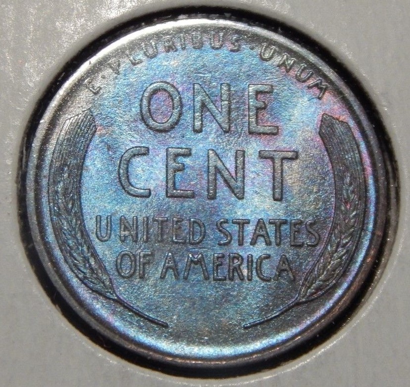 1909-Wheat-Cent-Beautiful-Toning!!-Natural?