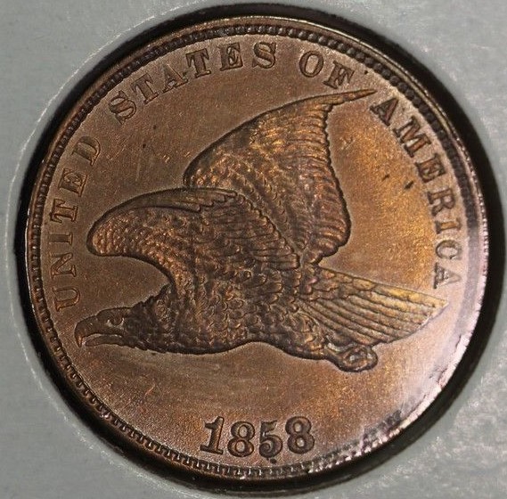 1858-Flying-Eagle-Cent!-Genuine?