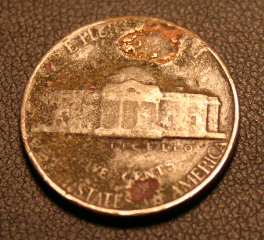 Is-This-Lamination-On-My-1945-P-Silver-War-Nickel?