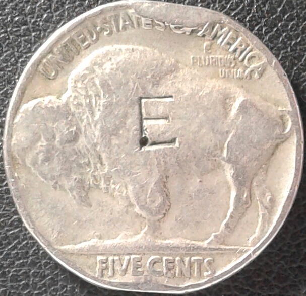 Counterstruck-3-Legged-Buffalo-Nickel