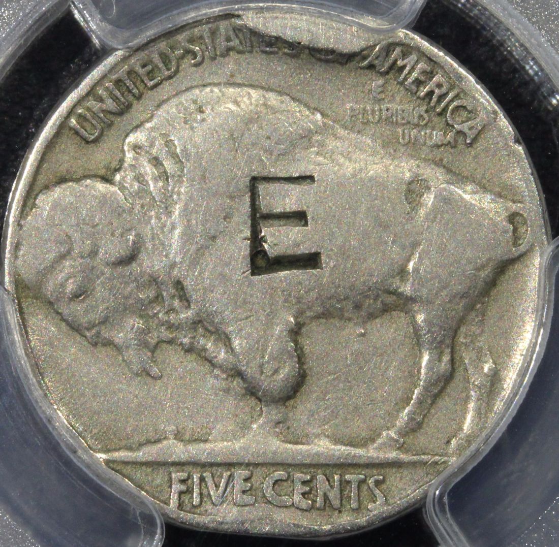Counterstruck-3-Legged-Buffalo-Nickel