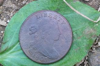 1803-Large-Cent-Value,-And-Grade