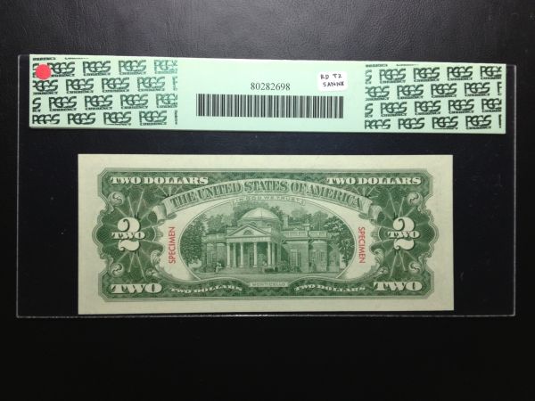 1963-A-Specimen-$2-Red-Seal-PCGS-65-Ppg-Population?