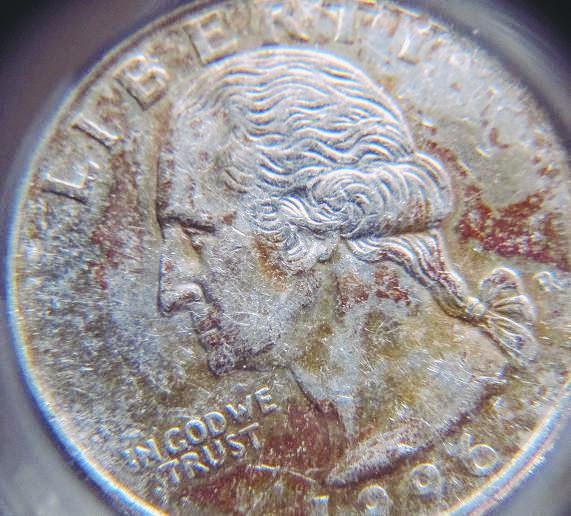 Quarter-1996-Clad/Lamination-Error-Or-Damaged?