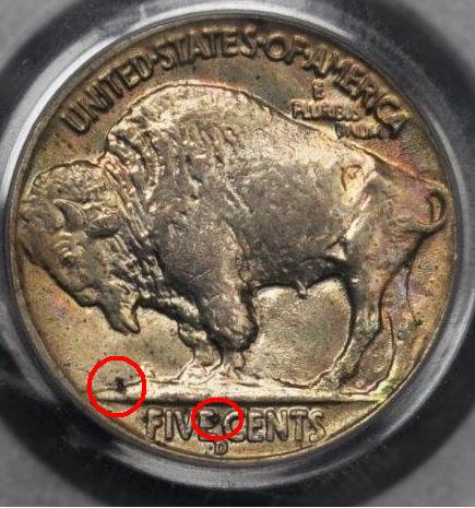 Help!-1937-D-Buff-Nickel-Slabbed-By-PCGS-Has-Verdigris