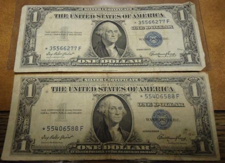 $1-1935-E-Notes---2-Of-Them,-My-First-Bank-Notes-Purchase!