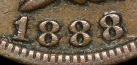 1888/7-Indian-Cent