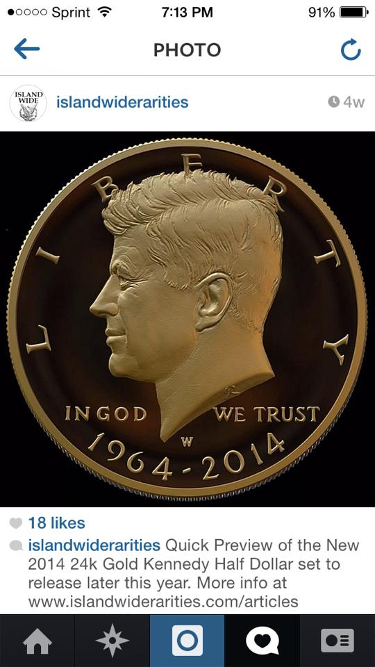 John-F.-Kennedy-50th-Anniversary-Proof-Half-Dollar-In-24-K