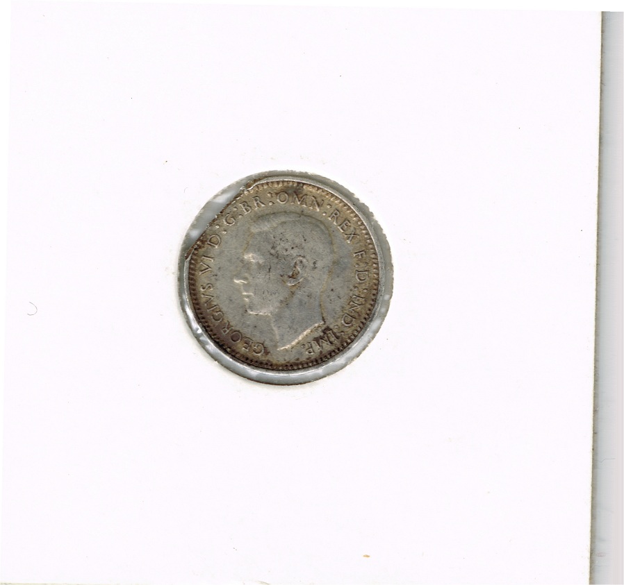 1942-Threepence-Australia-Clipped-Planchet