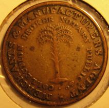 W.w.-Wilbur-Token-Cent---Slave-Auctioneer
