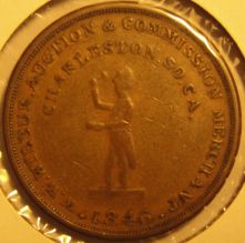 W.w.-Wilbur-Token-Cent---Slave-Auctioneer