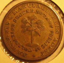 W.w.-Wilbur-Token-Cent---Slave-Auctioneer
