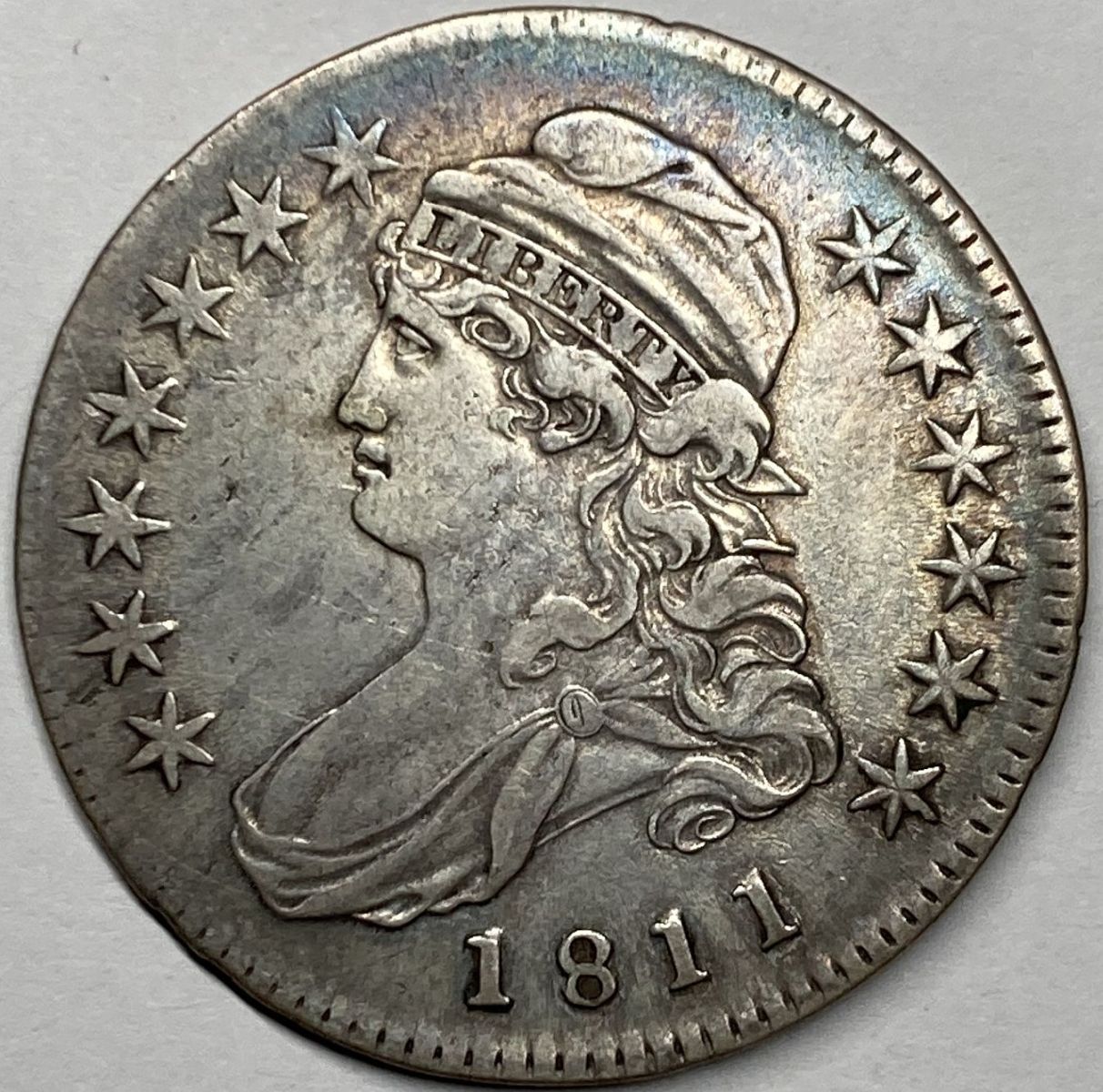 1811-Bust-Half-For-Grading-/-Overton