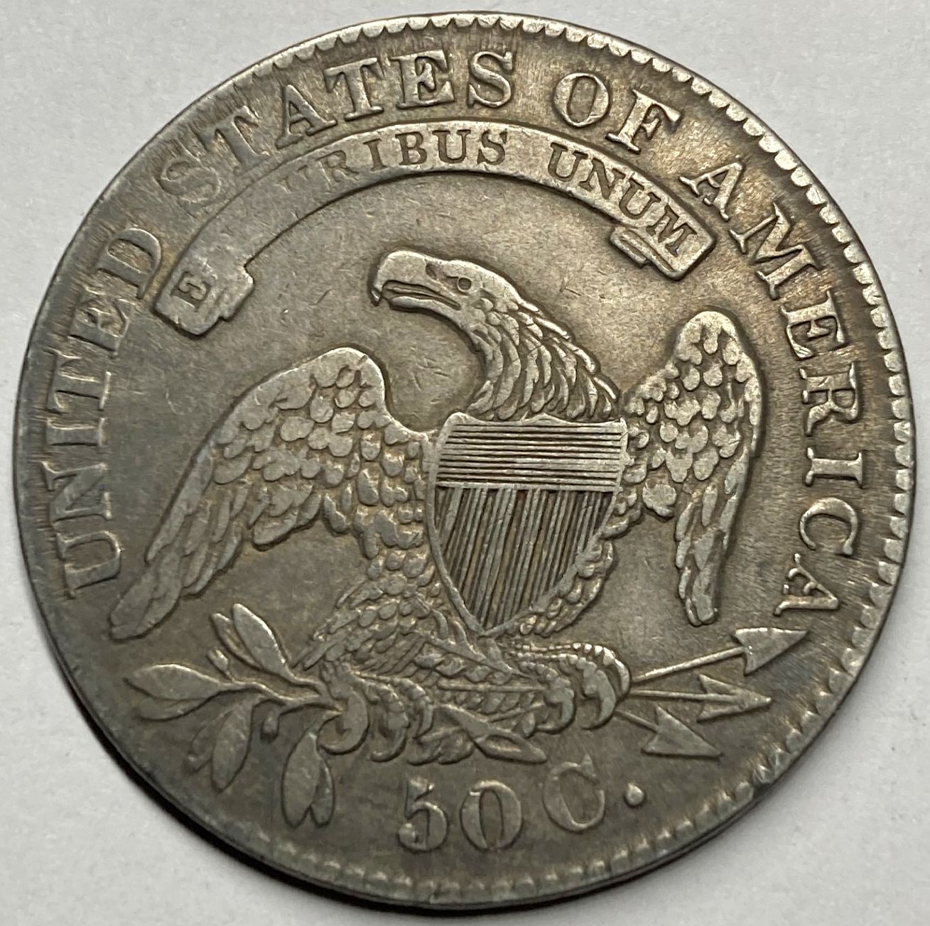 1832-Bust-Half-For-Grading-/-Overton